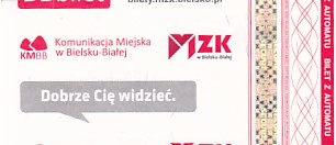 Communication of the city: Bielsko-Biała (Polska) - ticket reverse