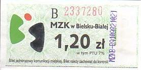 Communication of the city: Bielsko-Biała (Polska) - ticket abverse. <IMG SRC=img_upload/_0wymiana2.png><IMG SRC=img_upload/_0wymiana3.png>
