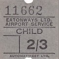 Communication of the city: Birmingham (Wielka Brytania) - ticket abverse. 