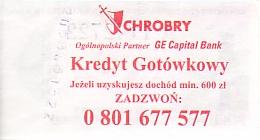 Communication of the city: Bochnia (Polska) - ticket reverse