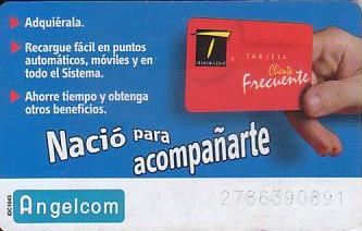 Communication of the city: Bogotá (Kolumbia) - ticket reverse