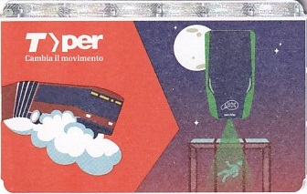 Communication of the city: Bologna (Włochy) - ticket reverse