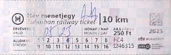 Communication of the city: Budapest (Węgry) - ticket abverse. <IMG SRC=img_upload/_pasekIRISAFEa1.png alt="pasek IRISAFE">