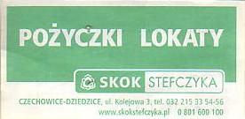 Communication of the city: Czechowice-Dziedzice (Polska) - ticket reverse