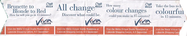 Communication of the city: Chelmsford (Wielka Brytania) - ticket reverse