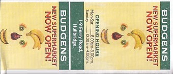Communication of the city: Chelmsford (Wielka Brytania) - ticket reverse