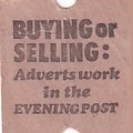 Communication of the city: Doncaster (Wielka Brytania) - ticket reverse