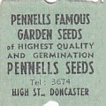 Communication of the city: Doncaster (Wielka Brytania) - ticket reverse