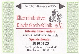 Communication of the city: Düsseldorf (Niemcy) - ticket reverse
