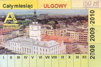 Communication of the city: Dzierżoniów (Polska) - ticket abverse