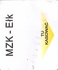 Communication of the city: Ełk (Polska) - ticket abverse. <IMG SRC=img_upload/_0karnet.png alt="karnet">
