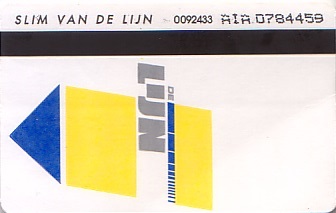 Communication of the city: Gent (Belgia) - ticket abverse. 