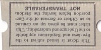 Communication of the city: Glasgow (Wielka Brytania) - ticket reverse