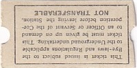 Communication of the city: Glasgow (Wielka Brytania) - ticket reverse