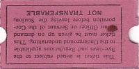 Communication of the city: Glasgow (Wielka Brytania) - ticket reverse