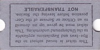 Communication of the city: Glasgow (Wielka Brytania) - ticket reverse