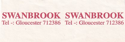 Communication of the city: Gloucester (Wielka Brytania) - ticket abverse