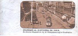 Communication of the city: Grudziądz (Polska) - ticket reverse