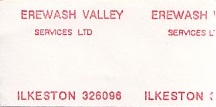 Communication of the city: Ilkeston (Wielka Brytania) - ticket abverse