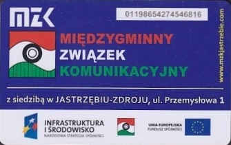 Communication of the city: Jastrzębie Zdrój (Polska) - ticket reverse
