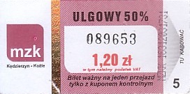 Communication of the city: Kędzierzyn-Koźle (Polska) - ticket abverse. <IMG SRC=img_upload/_0karnet.png alt="karnet"><IMG SRC=img_upload/_0wymiana2.png>