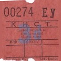 Communication of the city: Kingston upon Hull (Wielka Brytania) - ticket abverse