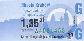 Communication of the city: Kraków (Polska) - ticket abverse. fioletowawy kolor awersu (na skanie różnica mało widoczna)
<IMG SRC=img_upload/_0wymiana1.png><IMG SRC=img_upload/_0wymiana2.png><IMG SRC=img_upload/_0wymiana3.png>