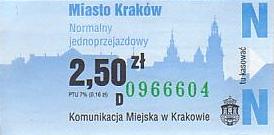 Communication of the city: Kraków (Polska) - ticket abverse. <IMG SRC=img_upload/_0wymiana1.png><IMG SRC=img_upload/_0wymiana2.png><IMG SRC=img_upload/_0wymiana3.png>