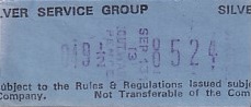 Communication of the city: London (Wielka Brytania) - ticket abverse. 