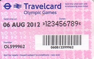 Communication of the city: London (Wielka Brytania) - ticket abverse. Letnie Igrzyska Olimpijskie 2012 <!--(IO2012, IO 2012)-->

<a href=http://tickets.cba.pl/img_upload/London30etui.jpg rel=nofollow target=_blank><b><b>Zobacz »</b></a></b> specjalne etui na bilet olimpijski.