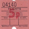 Communication of the city: London (Wielka Brytania) - ticket abverse. 