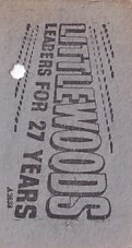 Communication of the city: London (Wielka Brytania) - ticket reverse