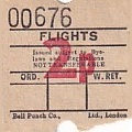 Communication of the city: London (Wielka Brytania) - ticket abverse. 