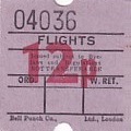 Communication of the city: London (Wielka Brytania) - ticket abverse. 