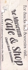 Communication of the city: London (Wielka Brytania) - ticket reverse