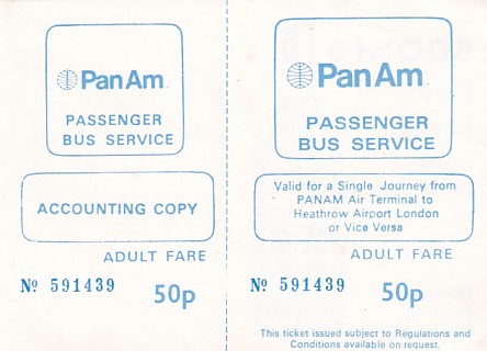 Communication of the city: London (Wielka Brytania) - ticket abverse. 