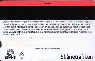Communication of the city: Malmö (Szwecja) - ticket reverse