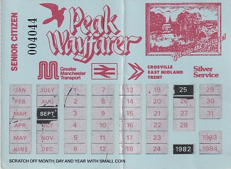 Communication of the city: Manchester (Wielka Brytania) - ticket abverse