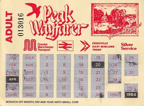 Communication of the city: Manchester (Wielka Brytania) - ticket abverse