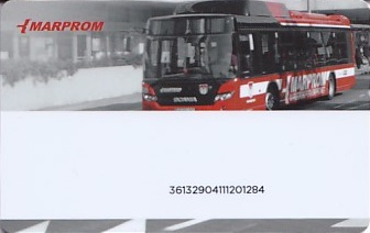 Communication of the city: Maribor (Słowenia) - ticket abverse