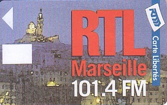 Communication of the city: Marseille (Francja) - ticket abverse. 