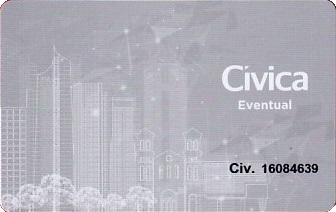 Communication of the city: Medellín (Kolumbia) - ticket abverse. <IMG SRC=img_upload/_chip.png alt="plastikowa karta elektroniczna, karta miejska">