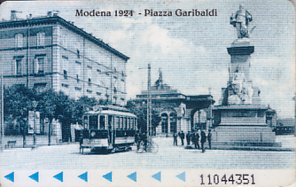 Communication of the city: Modena (Włochy) - ticket abverse