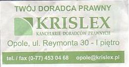 Communication of the city: Opole (Polska) - ticket reverse