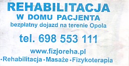 Communication of the city: Opole (Polska) - ticket reverse