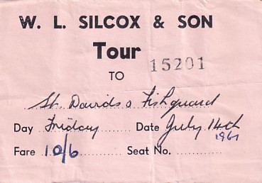 Communication of the city: Pembroke Dock (Wielka Brytania) - ticket abverse