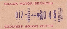 Communication of the city: Pembroke Dock (Wielka Brytania) - ticket abverse
