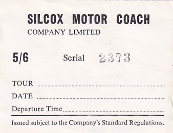 Communication of the city: Pembroke Dock (Wielka Brytania) - ticket abverse