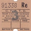 Communication of the city: Portsmouth (Wielka Brytania) - ticket abverse. <IMG SRC=img_upload/_0wymiana2.png>