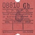 Communication of the city: Portsmouth (Wielka Brytania) - ticket abverse. <IMG SRC=img_upload/_0wymiana2.png>